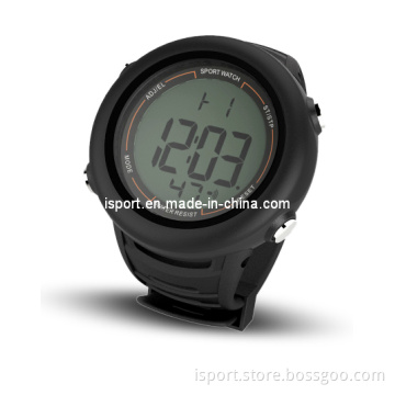 W210 Cool Style Heart Rate Monitor Monitor Watch Black Wristband